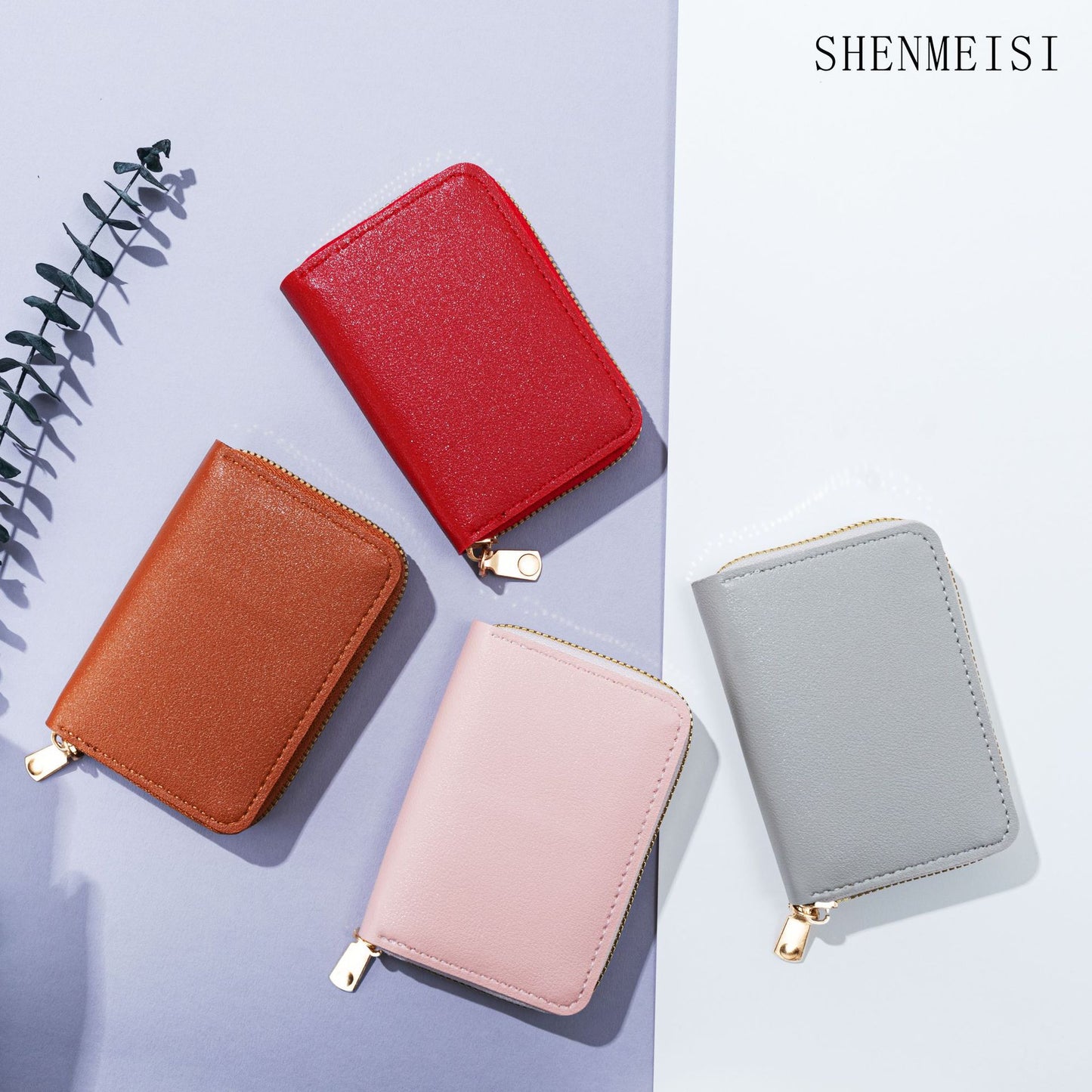 Women's & Men's & Expanding Exquisite Multiple Slots Large Card Holder