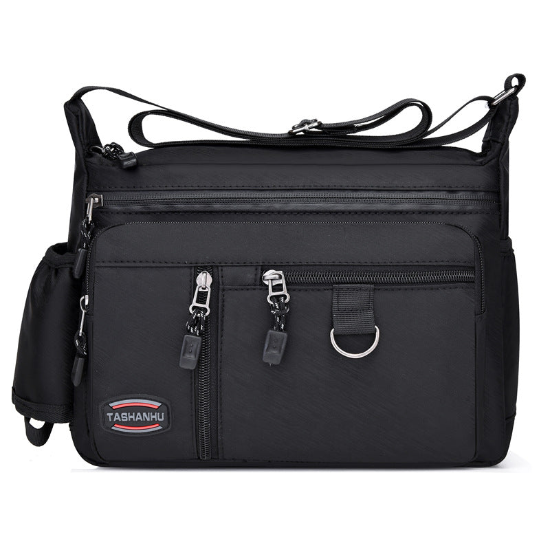 Men's Break Fashion Large Capacity Canvas Men's Shoulder Bags