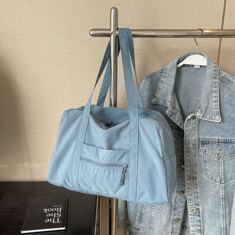Women's Korean Nylon Cloth Lightweight Large Capacity Travel Bags