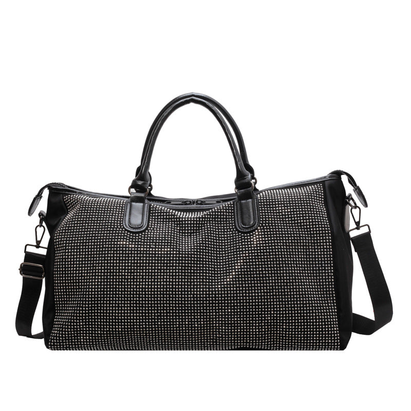 Women's Large Capacity Korean Style Sequined Diamonds Travel Bags