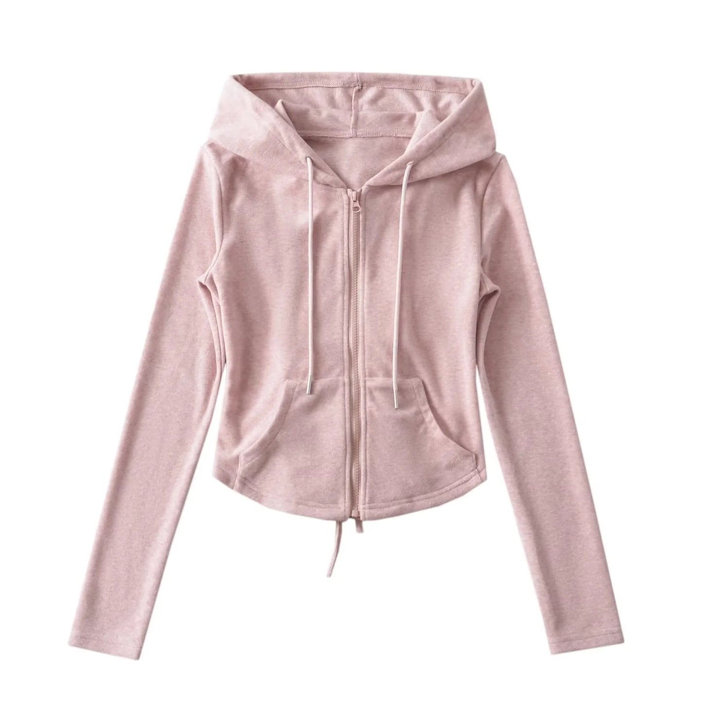 Women's Hot Hoodie High Waist Stretch Slim Suits