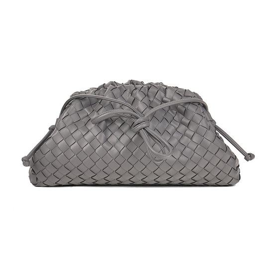 Large Cloud Woven Capacity Clip Hand Crossbody Bags