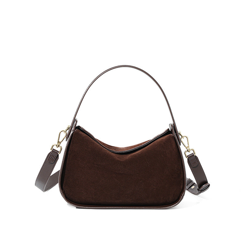 Women's Suede High-grade Genuine Leather Family Bags