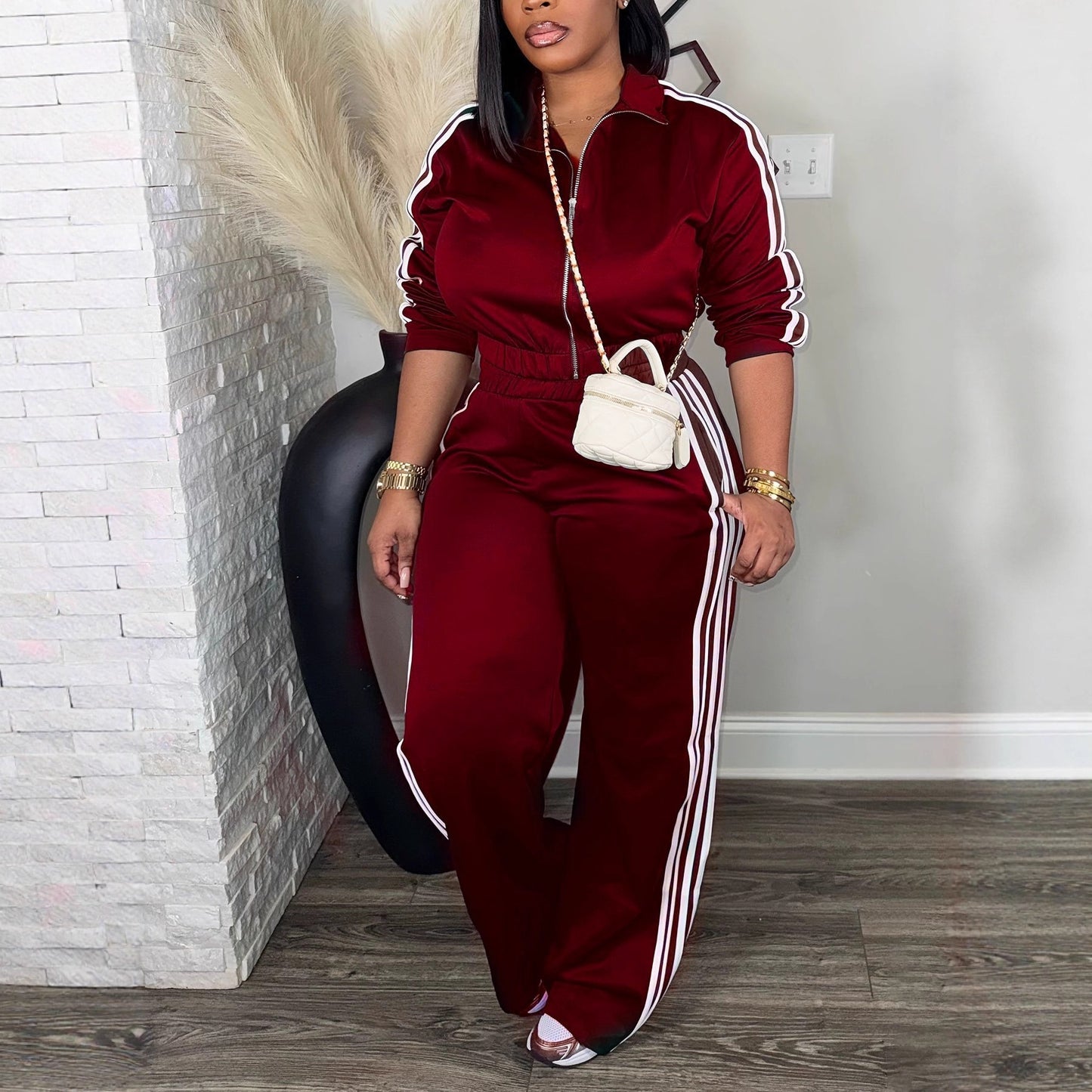 Women's Comfortable Casual Personality Fashion Two-piece Suits