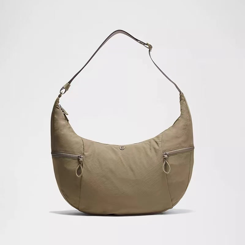 Attractive Women's Dumpling Fitness Yoga Croissant Armpit Bags