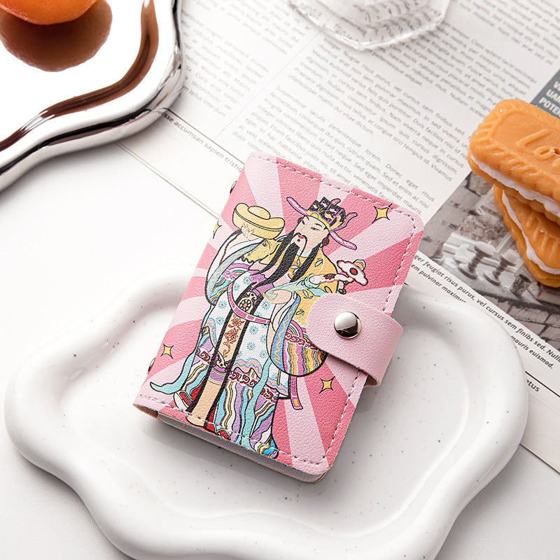 Mary Cartoon Cute Large Capacity Multiple Slots Card Holder