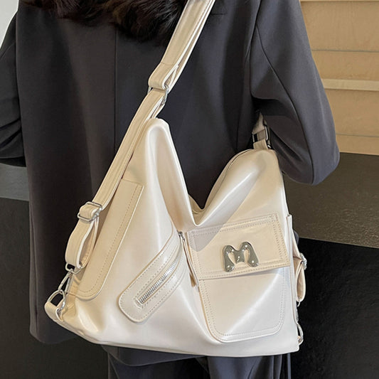Women's Large Capacity Commuter Versatile Fashion High Shoulder Bags