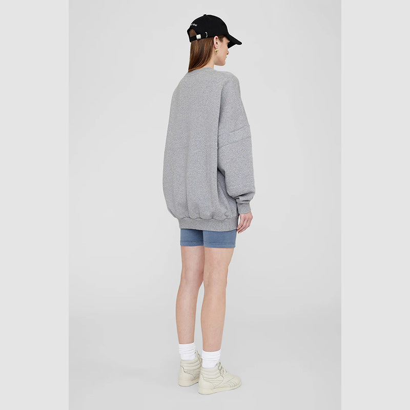 Women's North American Niche Front Letter Affixed Sweaters