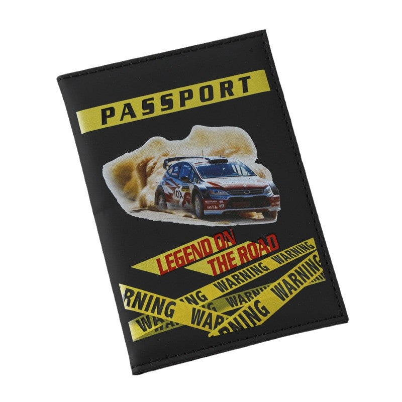 Challenge Blood Style Creative Passport Cover Card Holder