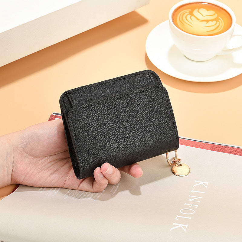 Women's Korean Short Chic Clutch Zipper Ladies Wallets