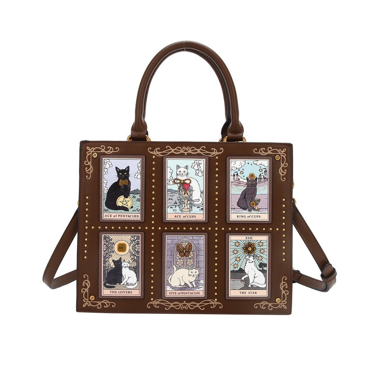 High Sense Light Luxury Embroidery Heart Link Kelly Handbags