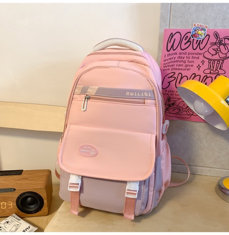 Style Versatile Campus Large Capacity For Middle School Students' Schoolbags