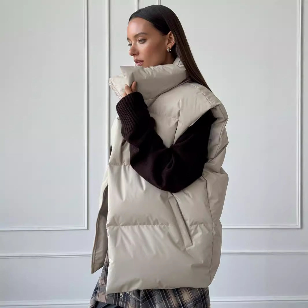 Elegant Cotton Commuter Loose Sports Leisure Coats