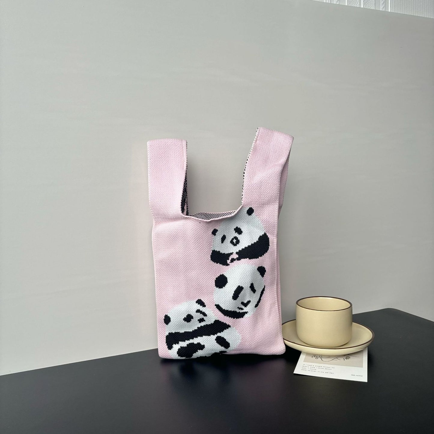Cartoon Wrist Large Capacity Minority Hand Handbags