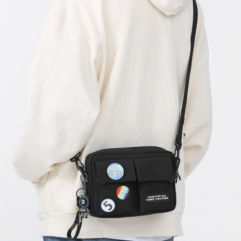 Women's & Men's & Trendy Leisure Mobile Simple Lightweight Men's Messenger Bags