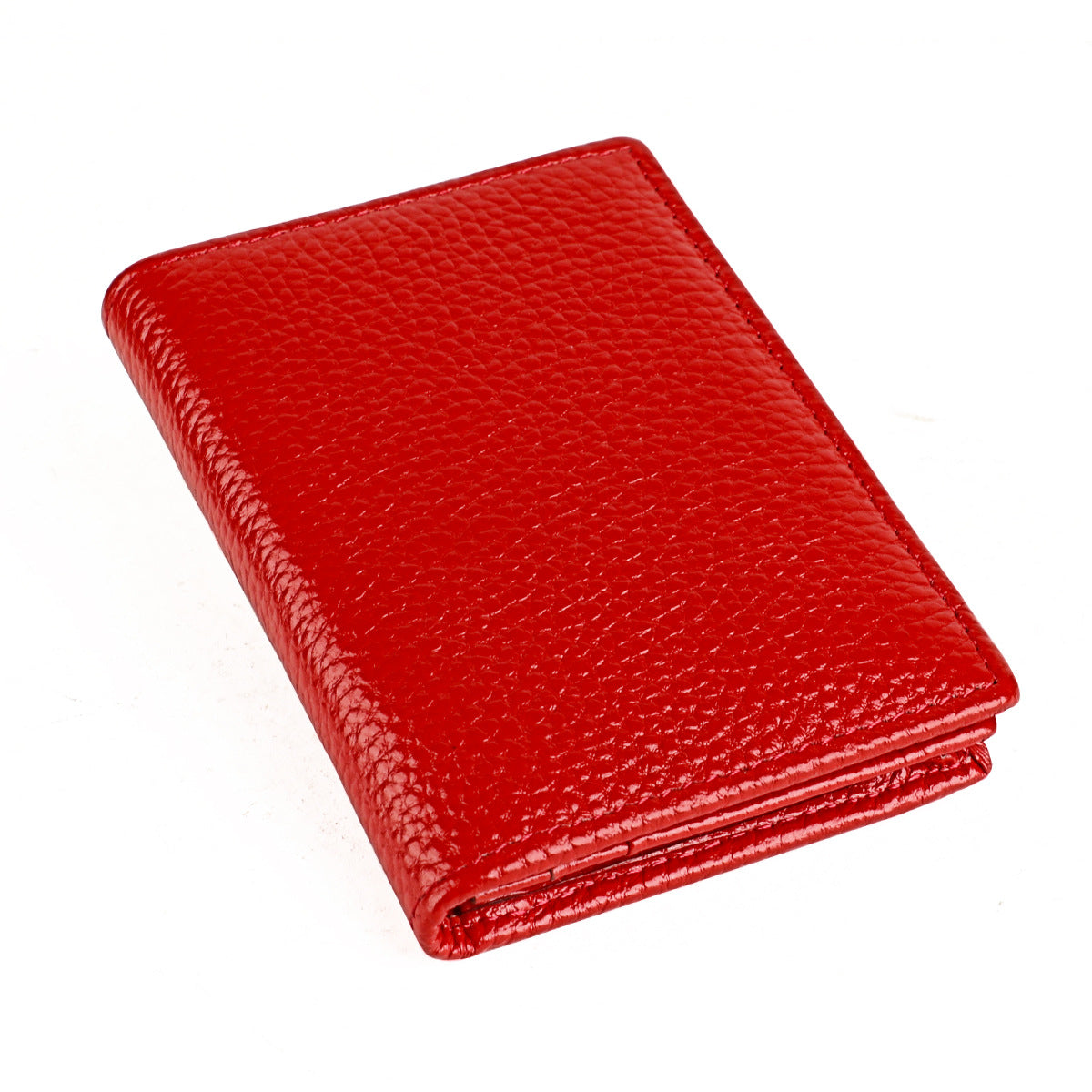 Leather First Layer Clip Bank Hand Card Holder