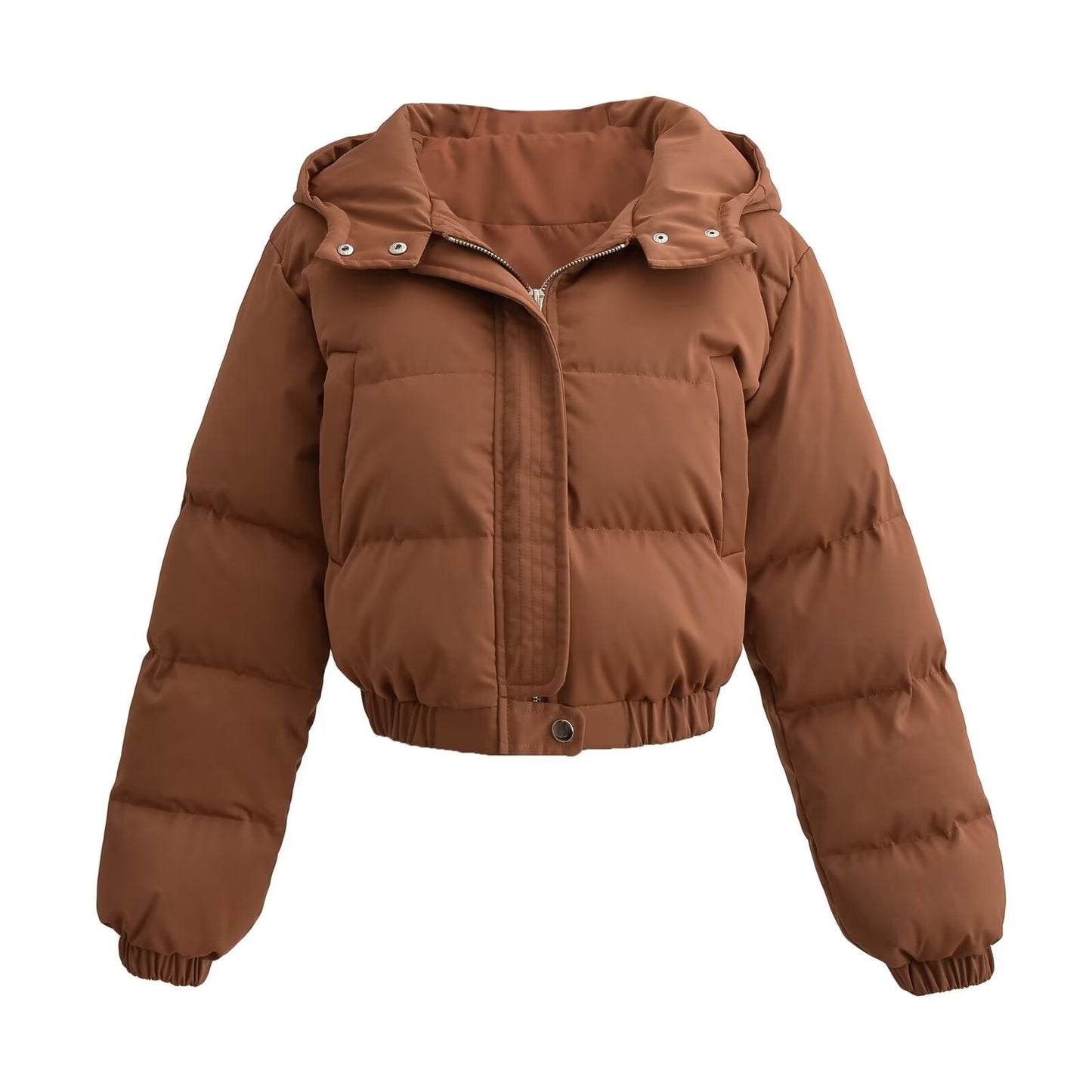 Winter American Style Solid Color Simple Coats