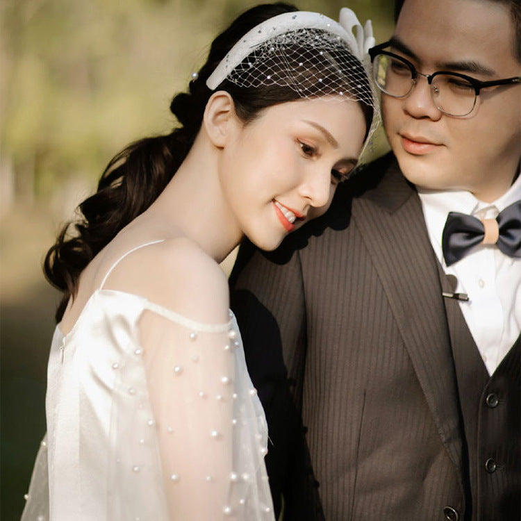 Super Fairy Mori Style Banquet Slimming Wedding Dresses