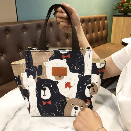 Korean Style Portable Versatile Fashion Cartoon Handbags