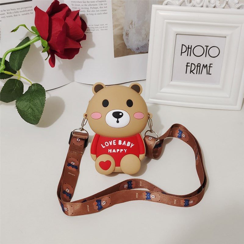 Children's Bear Cute Cartoon Gift Outing Change Children's Coin Purse