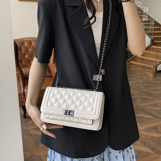 High-grade Western Style Korean Simple Chic Small Square Bags
