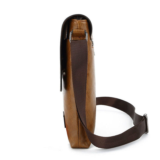 Men's Slouchy Retro Trendy Urban Leisure Men's Shoulder Bags