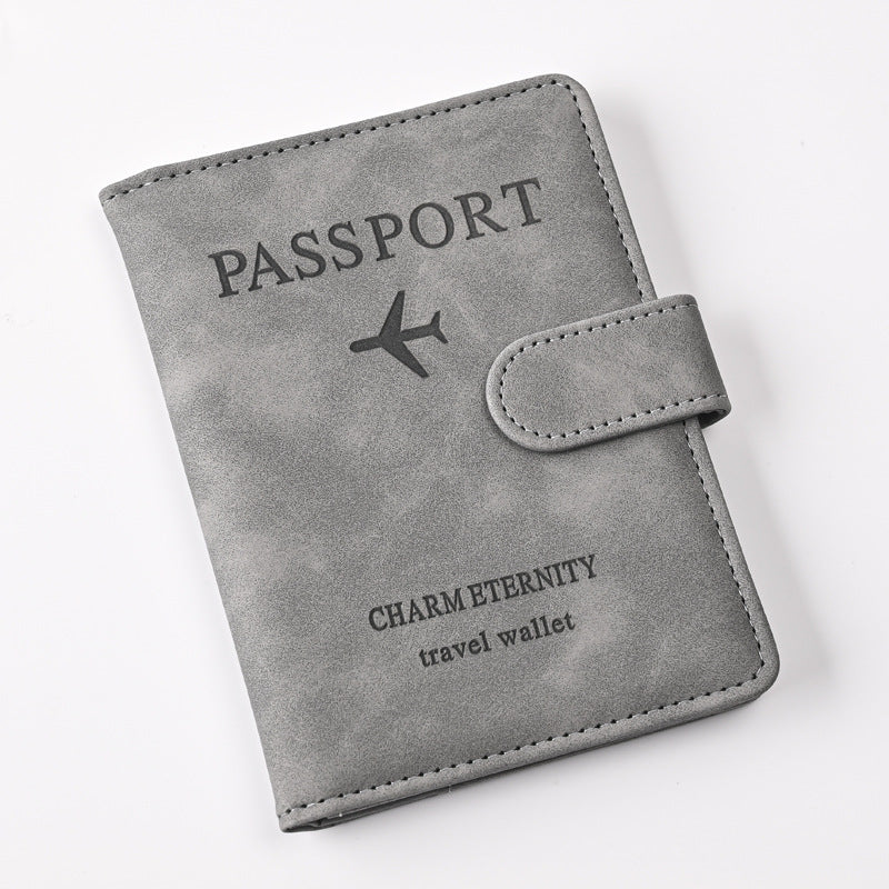 Aircraft Magnetic Passport Tag Suit Sleeve Card Holder