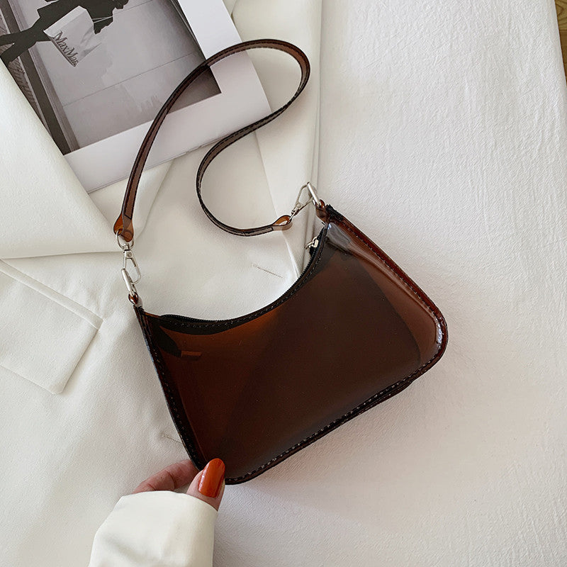 Women's Summer Transparent Korean Fashion Underarm Bags
