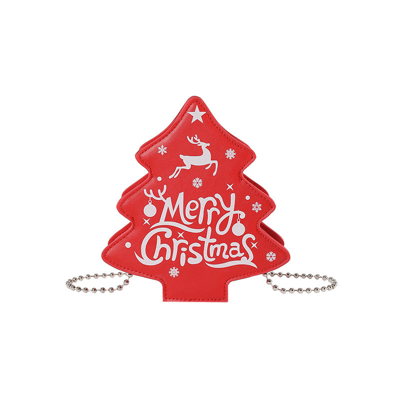Women's Design Chain Personalized Christmas Tree Trendy Crossbody Bags