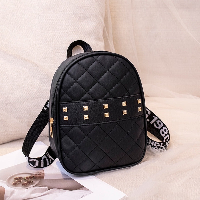 Women's Classic Charming Beautiful Rivet Embroidered Backpacks