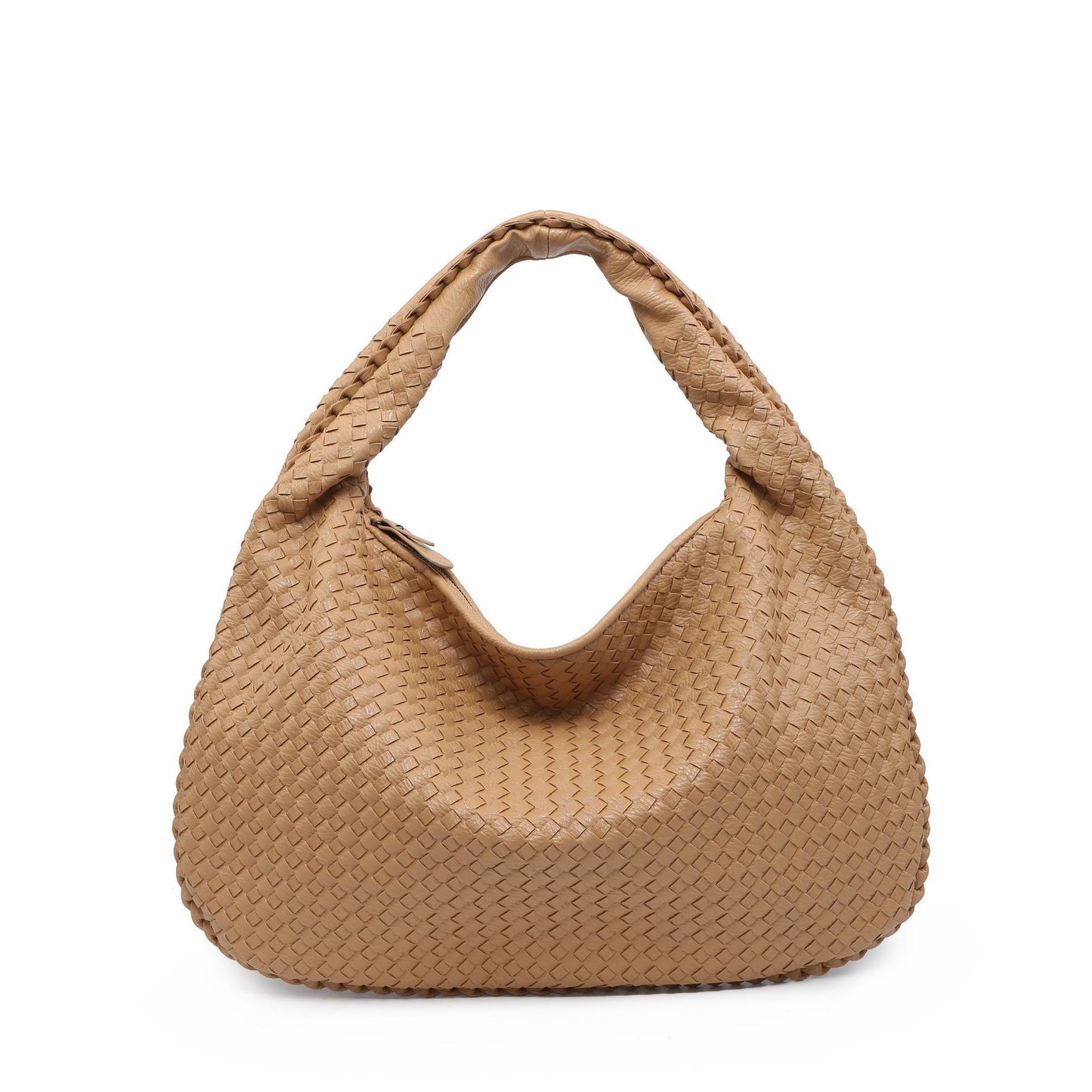 Durable Women's Woven Large Capacity Korean Armpit Bags