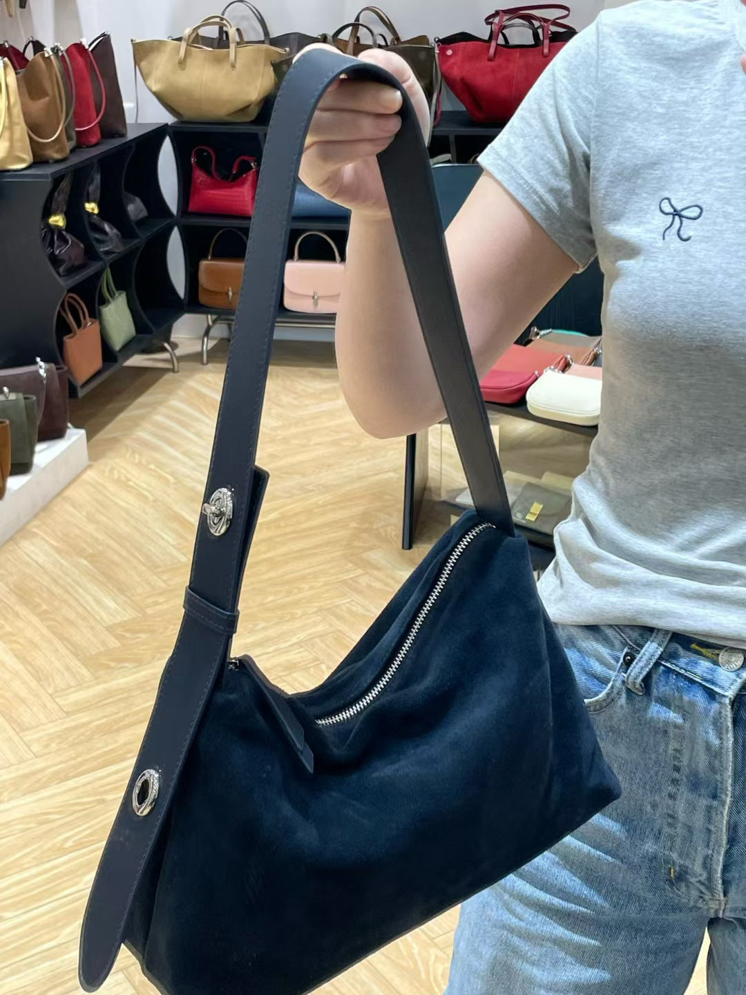 Underarm Lunch Box Fashionable Large Capacity Frosted Armpit Bags