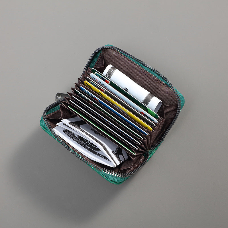 Women's Short Solid Color Spring Zipper Ladies Wallets