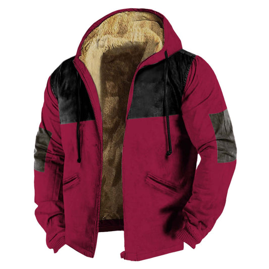 Solid Color Printing Digital Printed Hood Coats