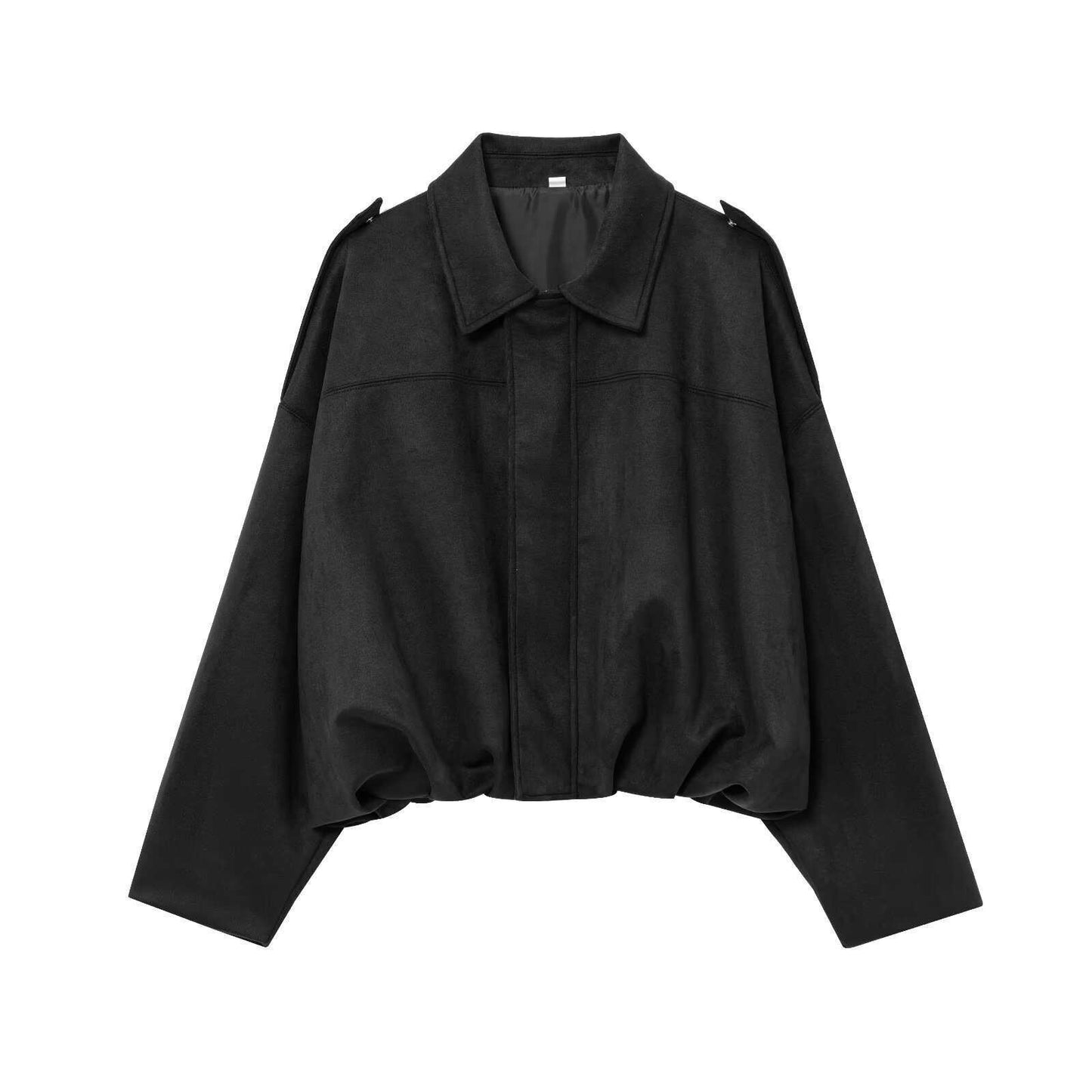 Effect Suede Fashion Pilot Imitation Temperament Jackets