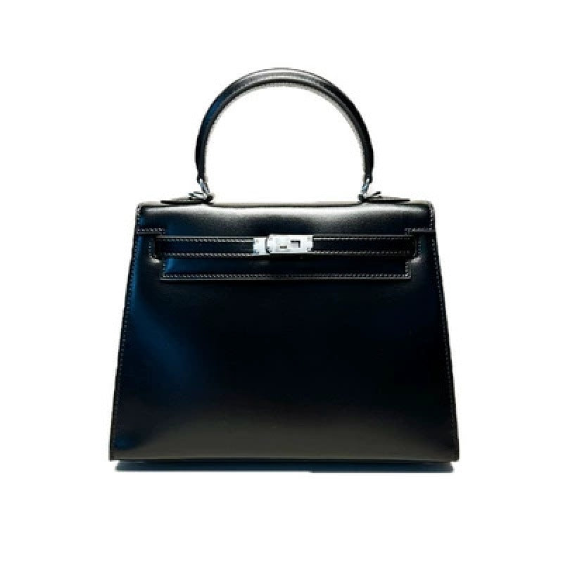 Women's Leather Cowhide Kelly Second Generation One Handbags