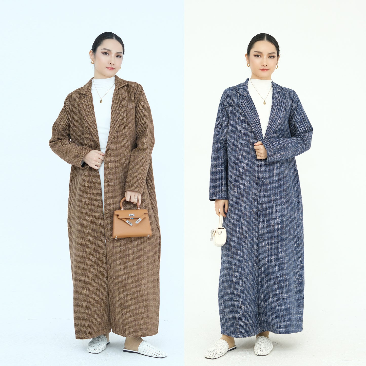 Classic Elegant Classy Turkey Thickening Dress Cardigans