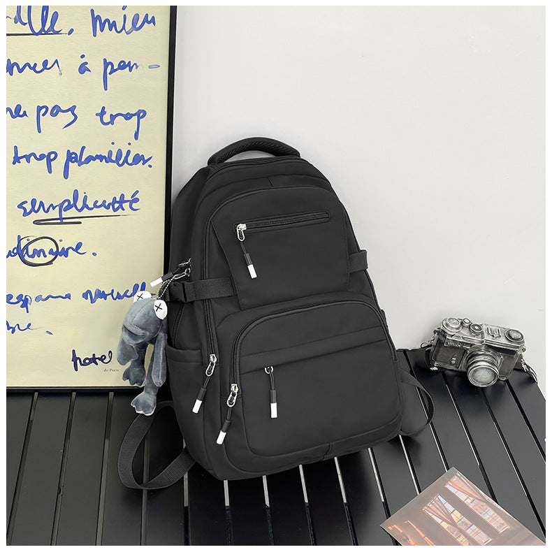 Korean Simple Early High College Leisure Middle School Students' Schoolbags