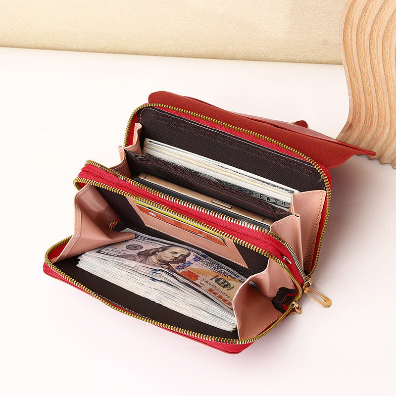 Women's Mobile Live Broadcast Fashion Advanced Texture Phone Bags