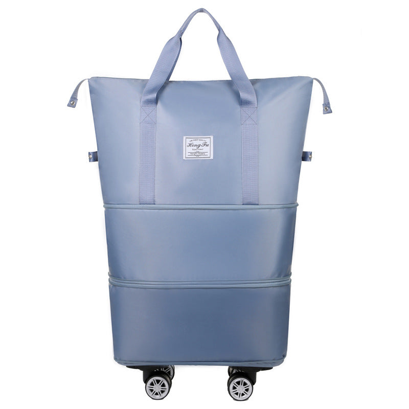 Women's Dry Wet Separation Expandable Hand-held Short-distance Travel Bags