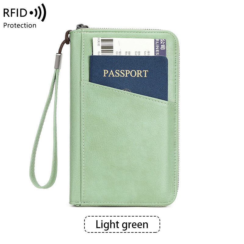 Long Passport Ticket Storage Document Multifunctional Id Package