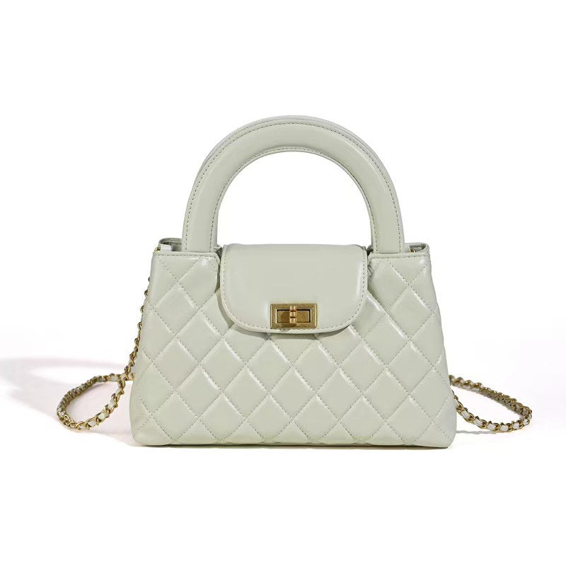Classic Fashion Women's Quilted High-grade Leather Handbags