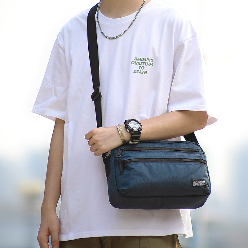 Men's Popular Style Personality Trend Korean Men's Shoulder Bags