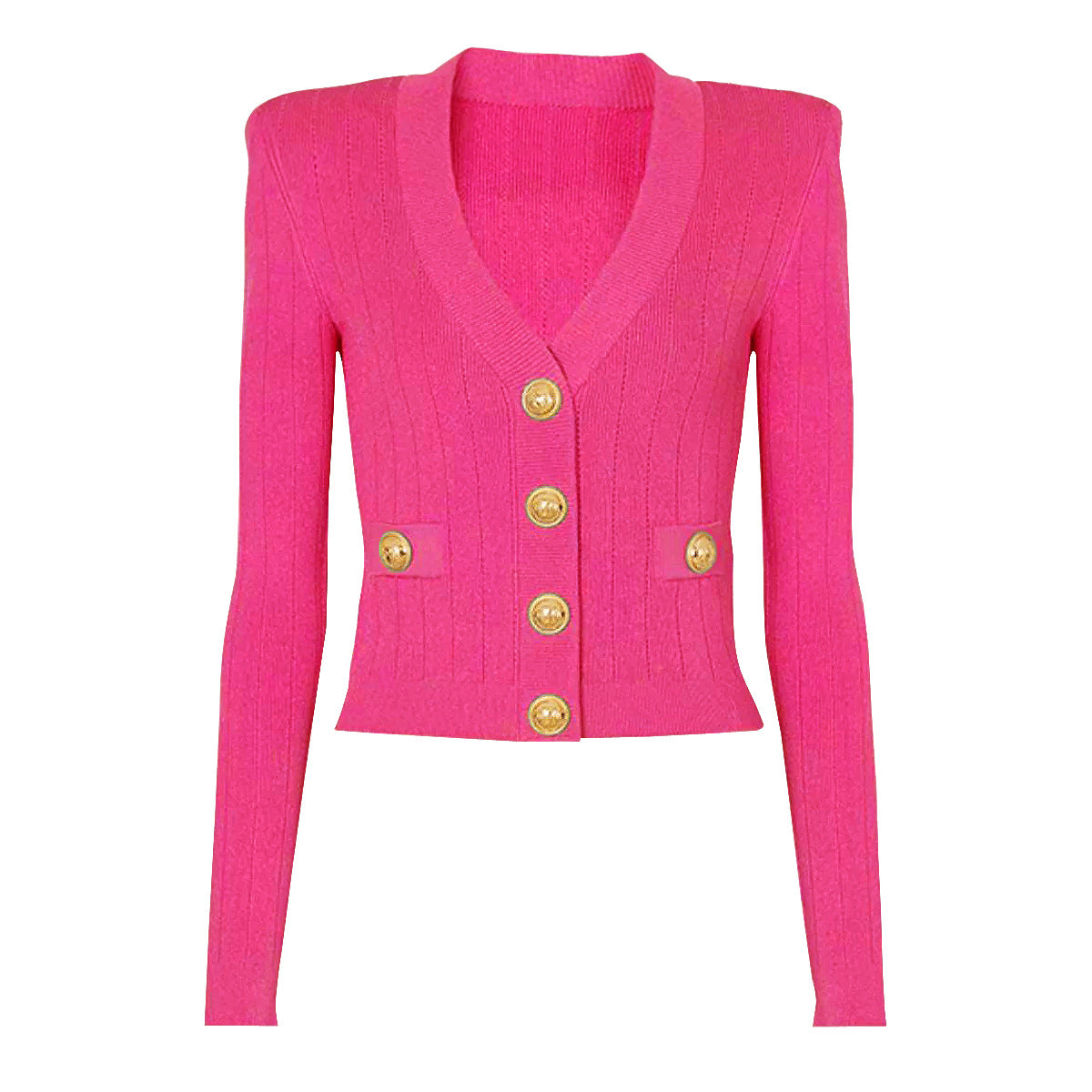 Women's Fashion Classic High Quality Versatile Knitted Jackets