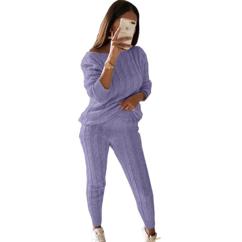 Women's Versatile Trendy Fashion Solid Color Sweaters