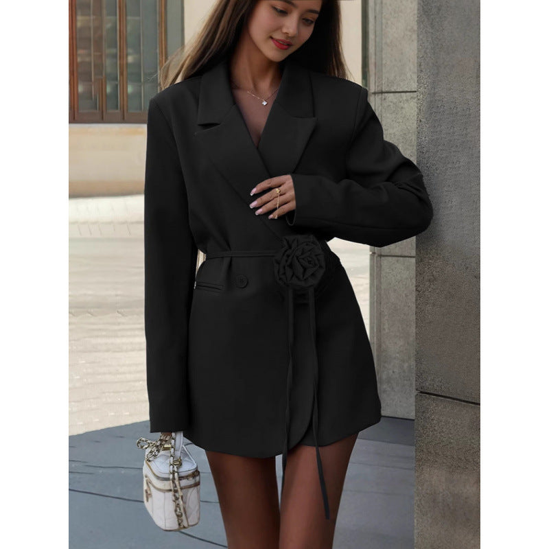 Sweet Autumn French Fashion Temperament Commute Slim Tops