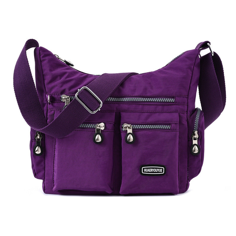 Women's Trendy Waterproof Nylon Cloth Spring Crossbody Bags
