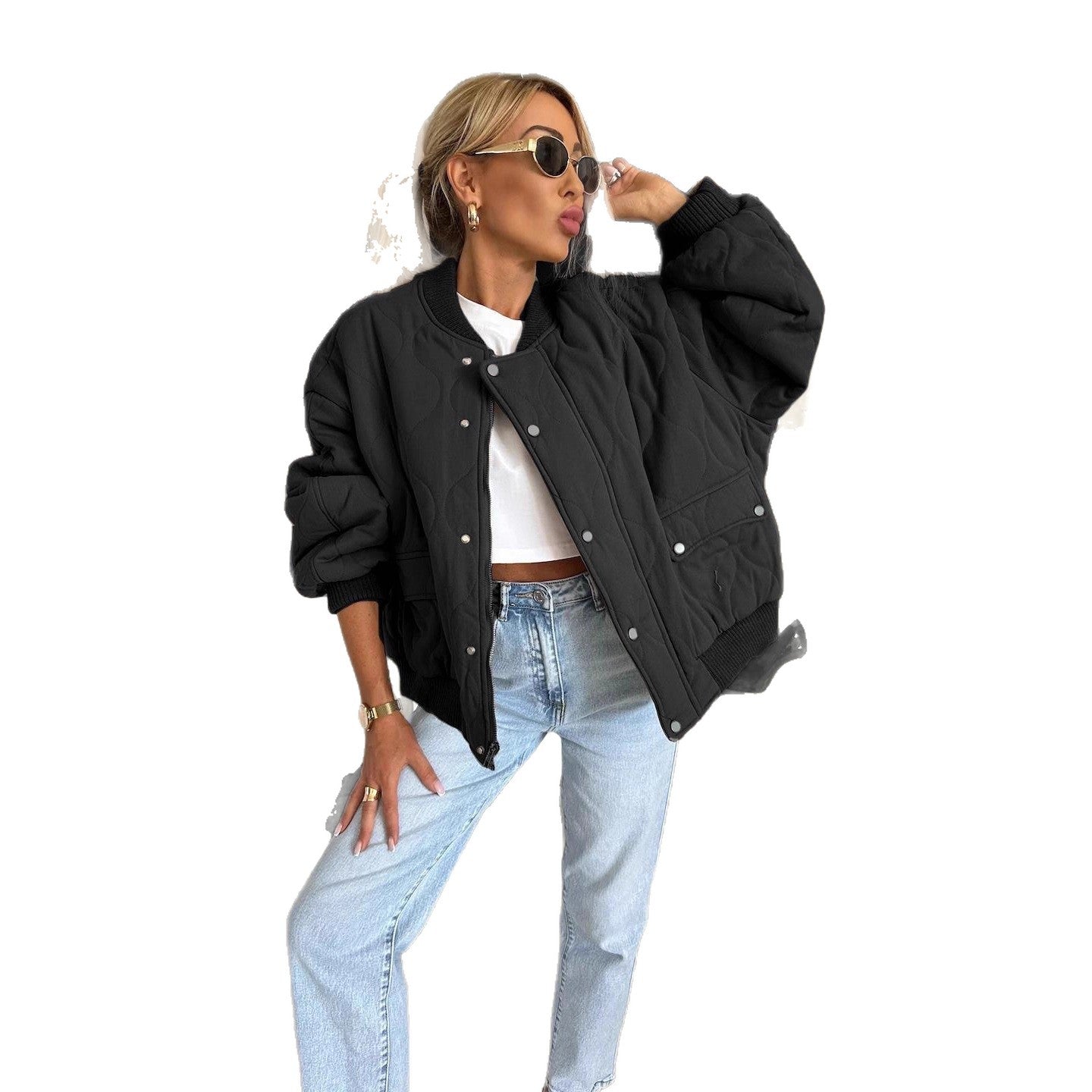 Women's Winter Solid Color Long Sleeve Casual Coats