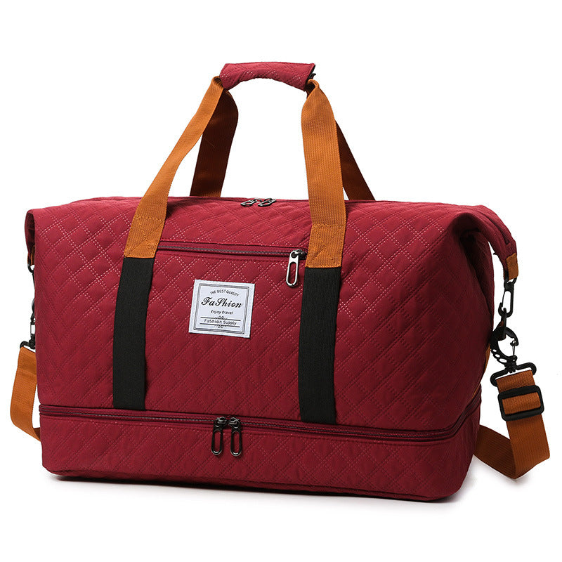 Color Large Capacity Portable Hanging Short Travel Bags