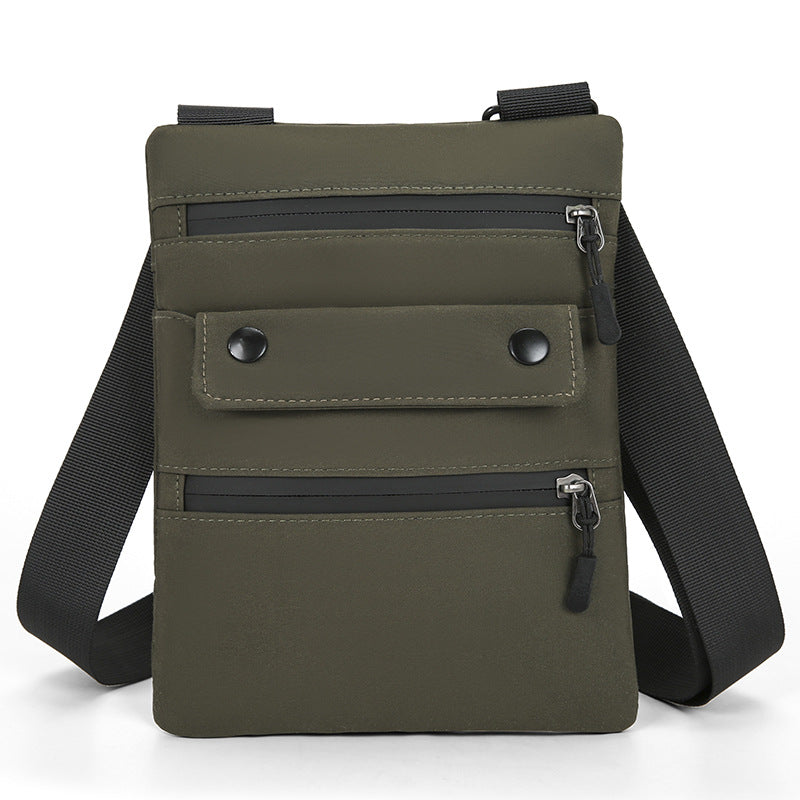 Men's Hanging Water-repellent Cloth Mobile Document Trendy Bags